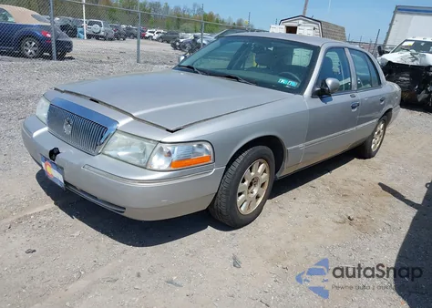 2005 Mercury Grand Marquis Ls/Lse from USA, damaged, VIN 2MEFM75W35X664367